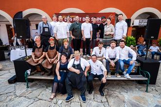 Die K&ouml;che und K&ouml;chinnen beim Fest der Sinne 2026 im Schloss Kornberg