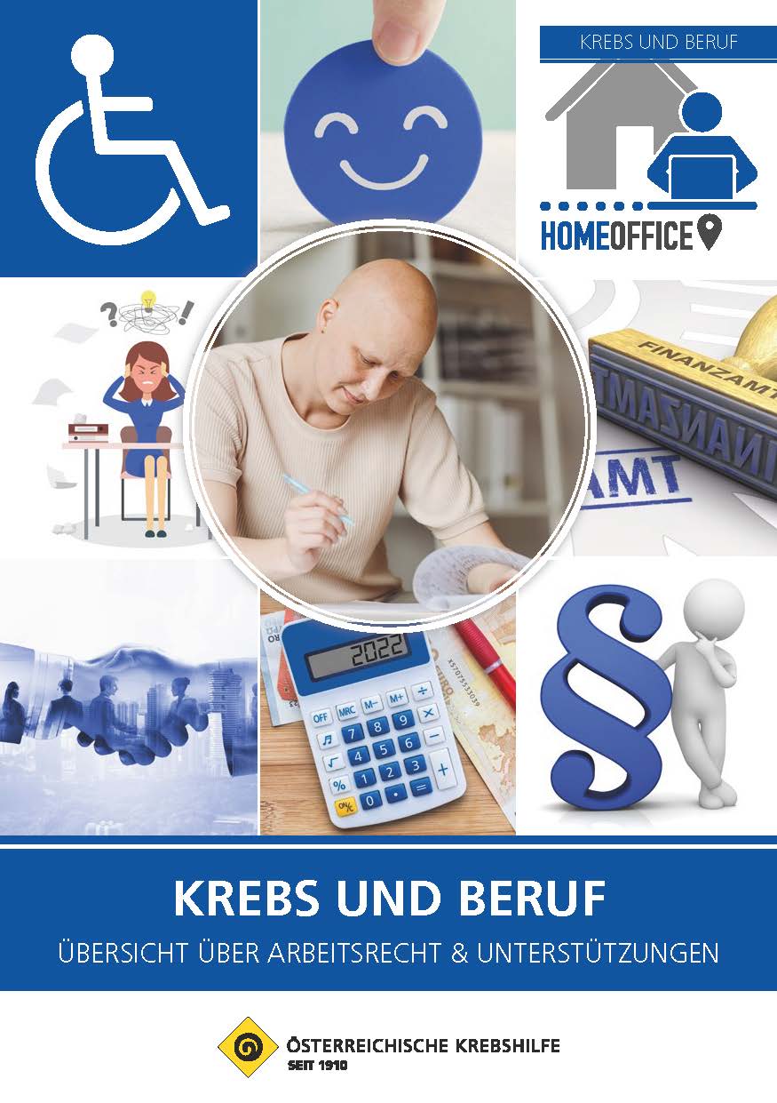 Broschüre Krebs und Beruf