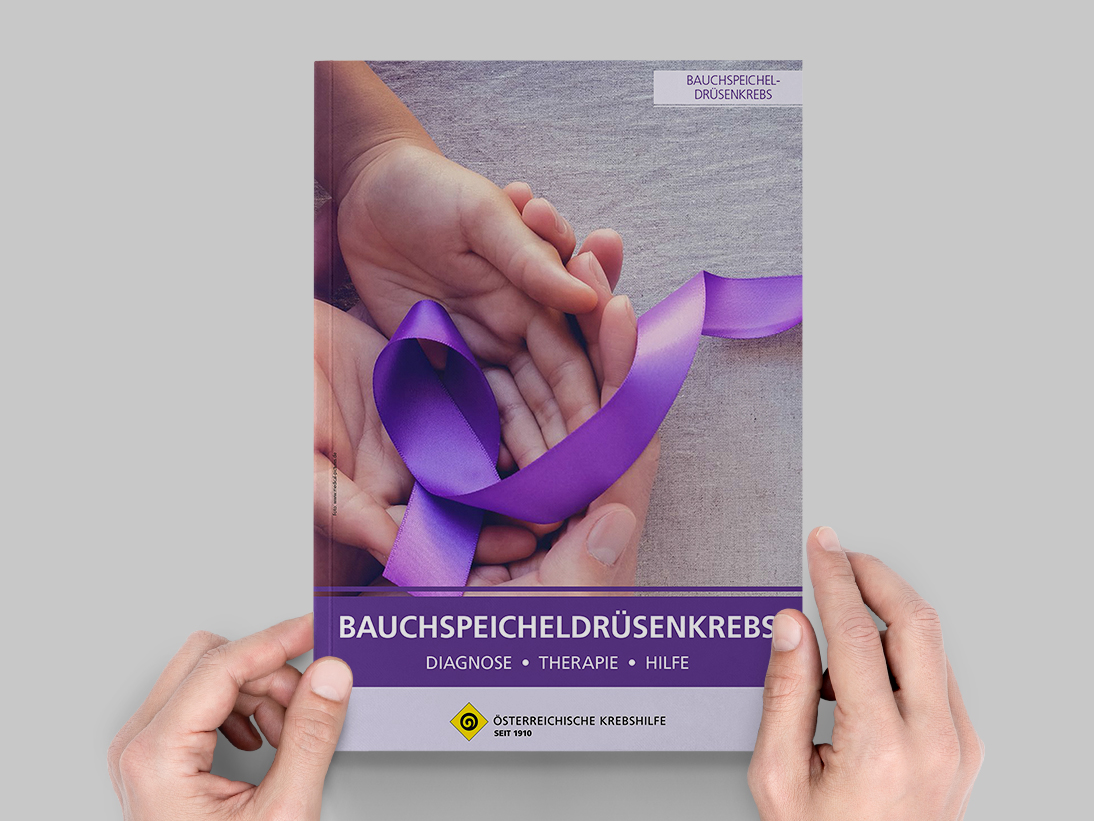 Broschüre Bauchspeicheldrüsenkrebs